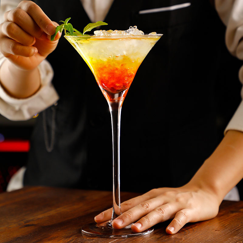 Ly Thủy Tinh Uống Cocktail Phong Cách Nhật Bản