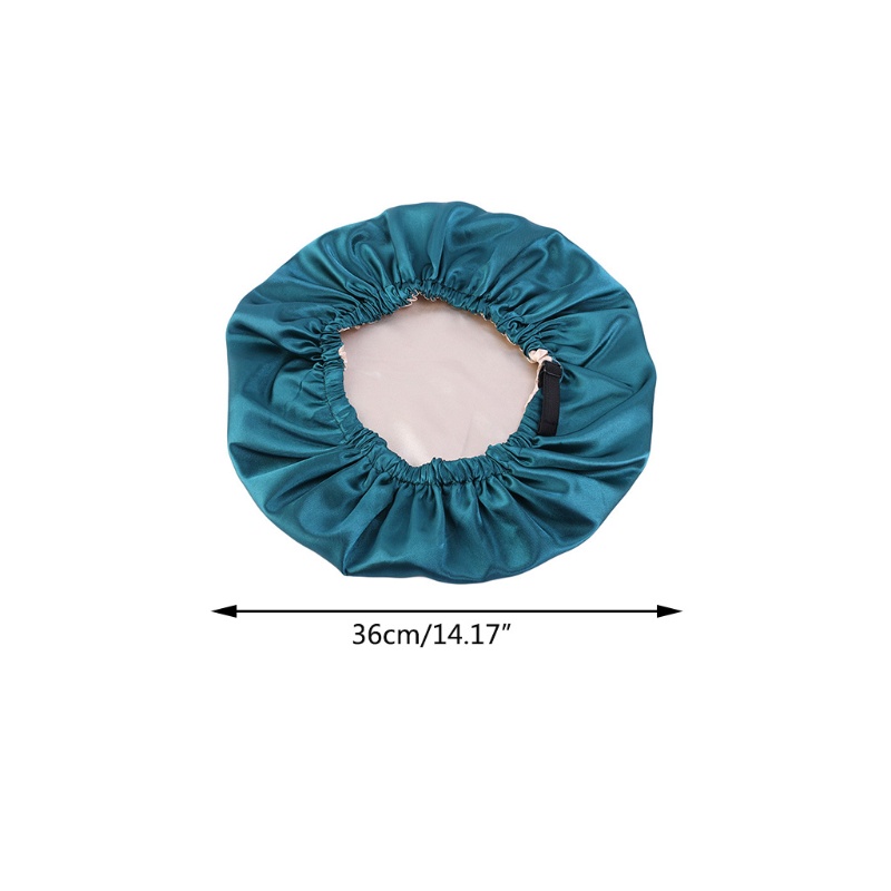 Mũ Satin Bonnets Mềm Mại Thoáng Khí Chống Trượt 10MK Dùng Khi Đi Ngủ / Rửa Mặt