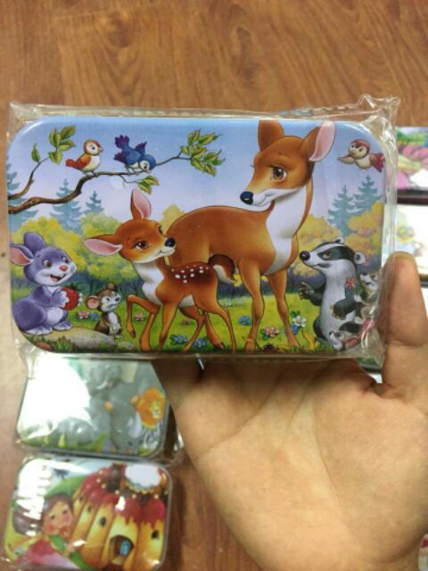 Hộp ghép tranh 3D 60 chi tiết cho bé