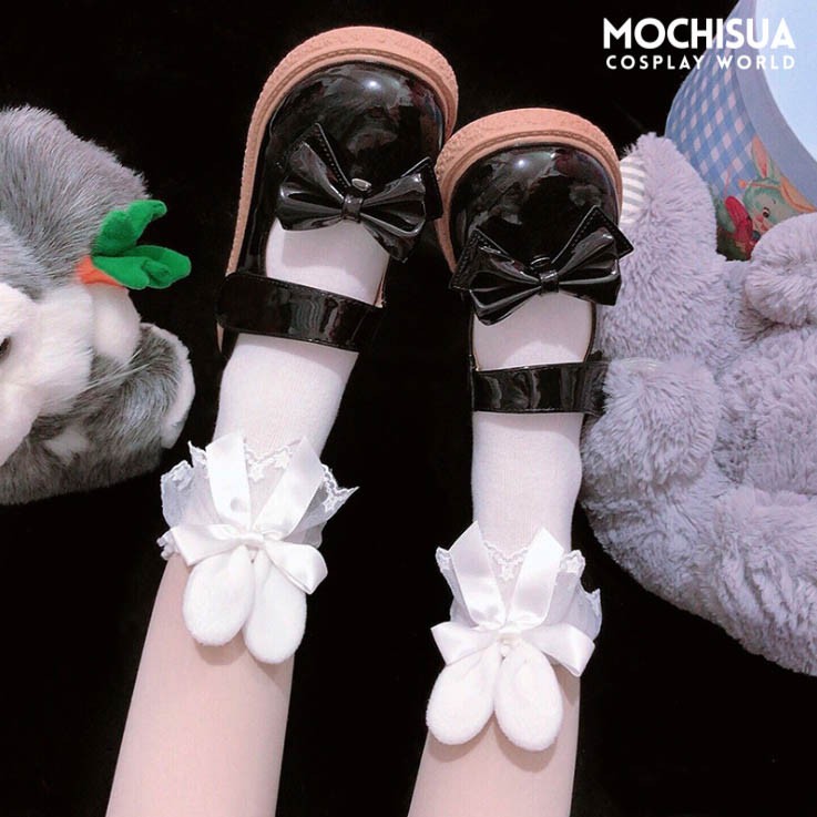 Tất Vớ Tai Thỏ Lolita Gắn Nơ Dễ Thương - TB006