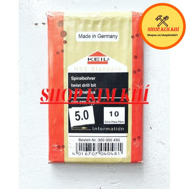 Mũi khoan inox đủ cỡ 2 3 4 5 6 7 8mm