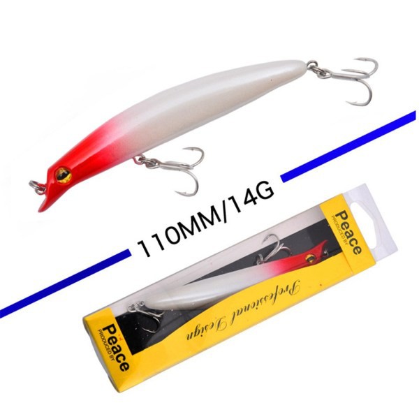 Mồi câu cá giả 11cm / 14g có gắn lưỡi câu