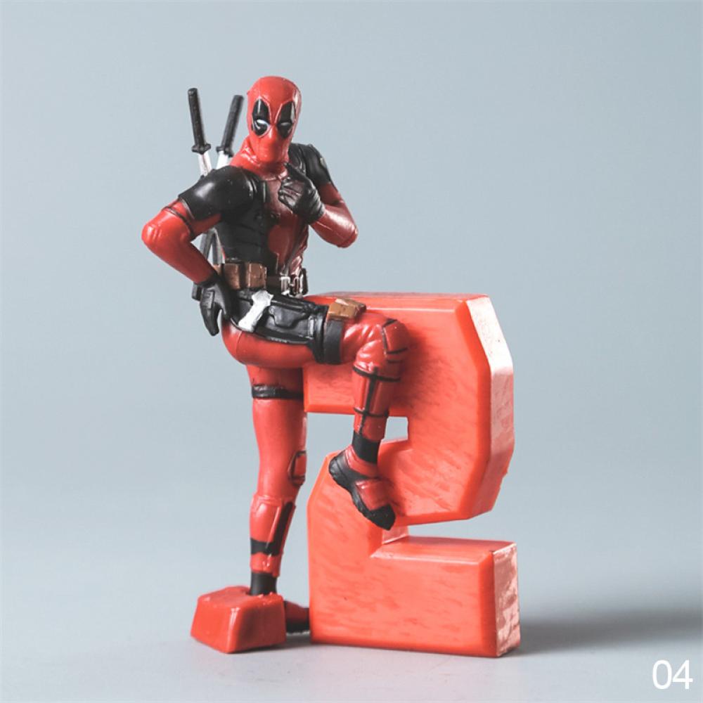 Đồ trang trí Nhân Vật Deadpool Trang Trí Nội Thất Xe Hơi D5R9
