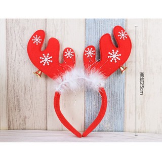 Cài Sừng Hươu,Băng Đô Cài Tóc Giáng Sinh Cài Tóc Noel, Cài Giáng Sinh