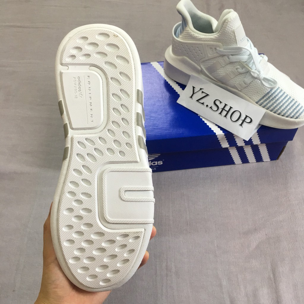 Giày Sneaker, Giày Thể Thao EQT Trắng Xanh Dương Nam Nữ Cao Cấp