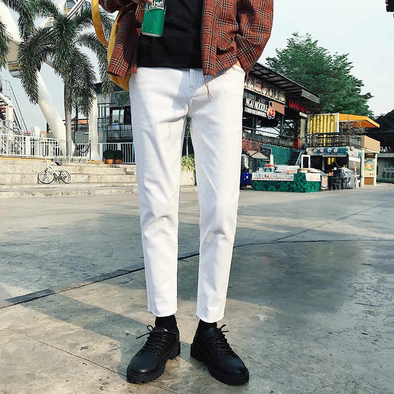 Quần Jeans  nam  cao cấp - quần bò nam Xả Lai Unisex