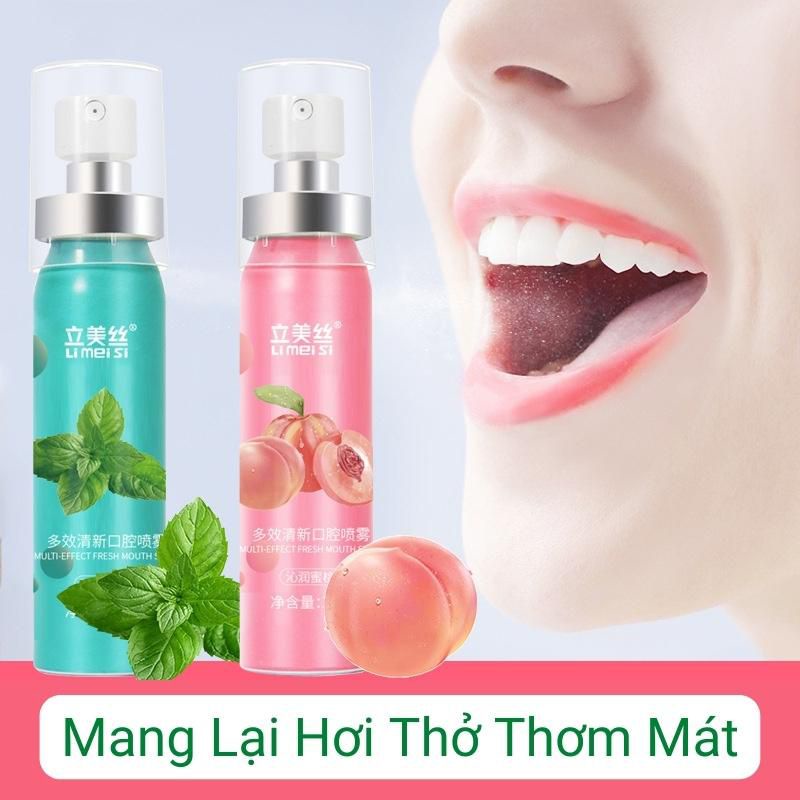Xịt Thơm Miệng Miyizang Hoa Quả Thơm miệng sạch sẽ thơm tho 20Ml