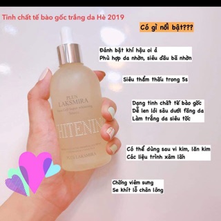 Tế bào gốc siêu trắng da plus laksmira