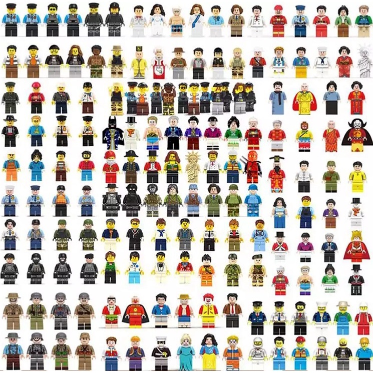 Lẻ 1 con nhân vật non lego Minifigures