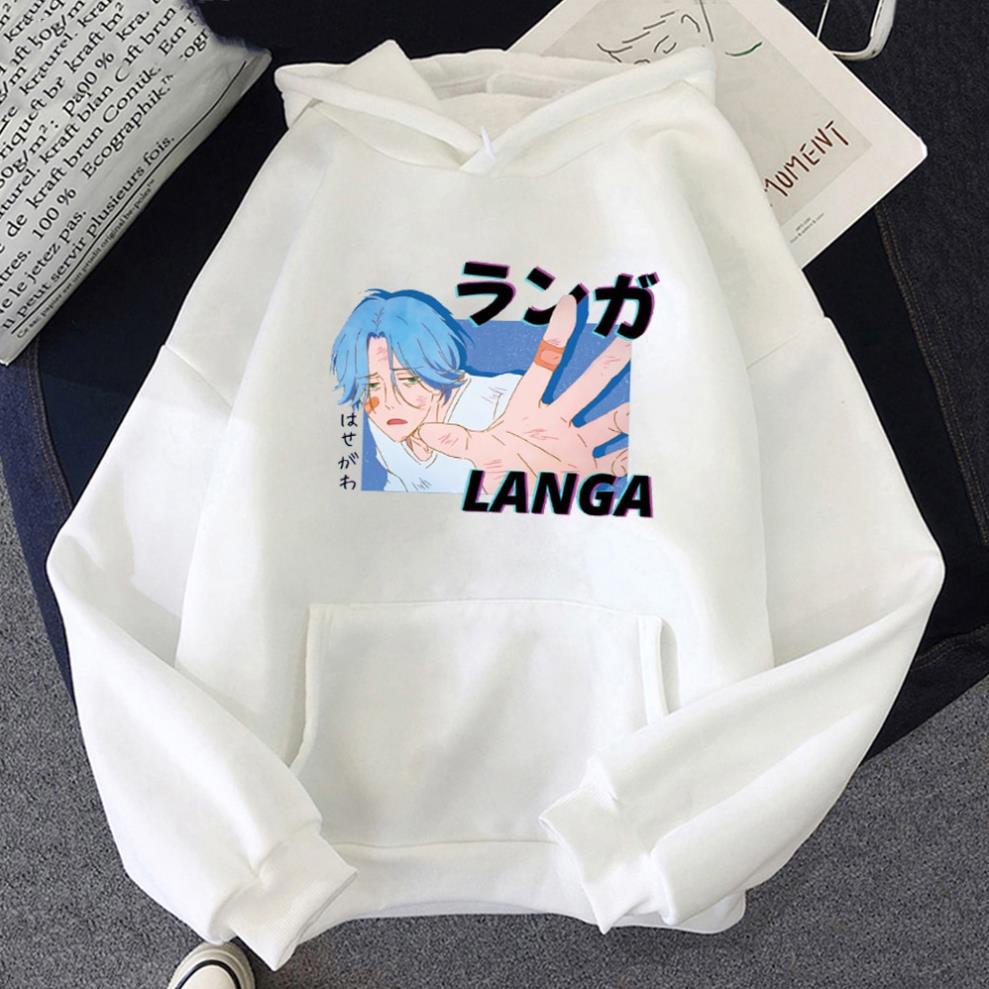 Áo Hoodies phong cách hoạt hình The Infinity Langa 90s SK8
