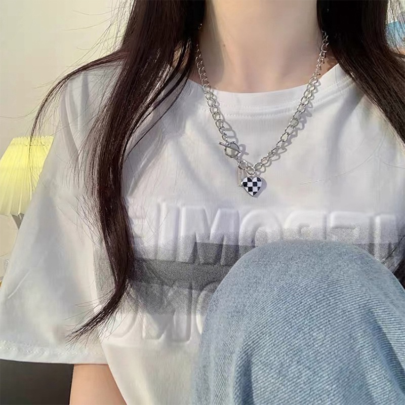 Vòng cổ Mặt Hình Bàn Cờ Độc Đáo Thời Trang Cho Nữ
