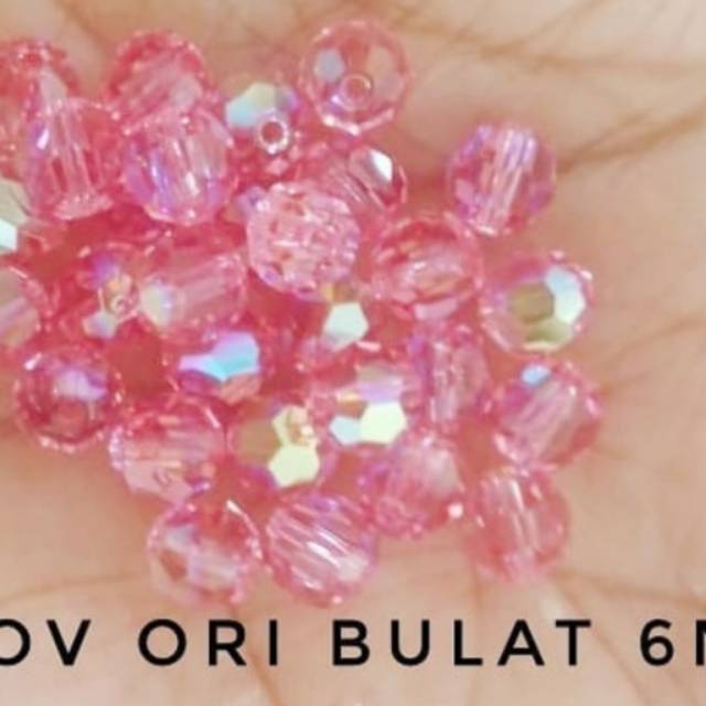 Vòng Tay Pha Lê Swarovski Kích Thước 6mm