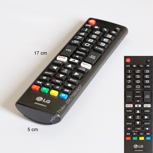 Điều khiển Remote Tivi - LG AKB75095315-bảo hành đổi mới