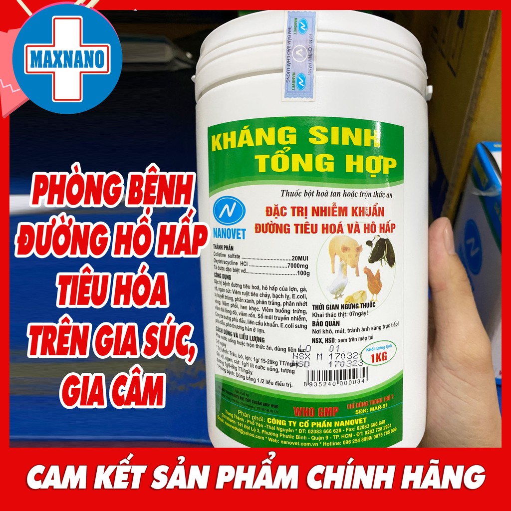 Gói 50g Phòng bệnh tổng hợp cho chim cảnh, gà đá