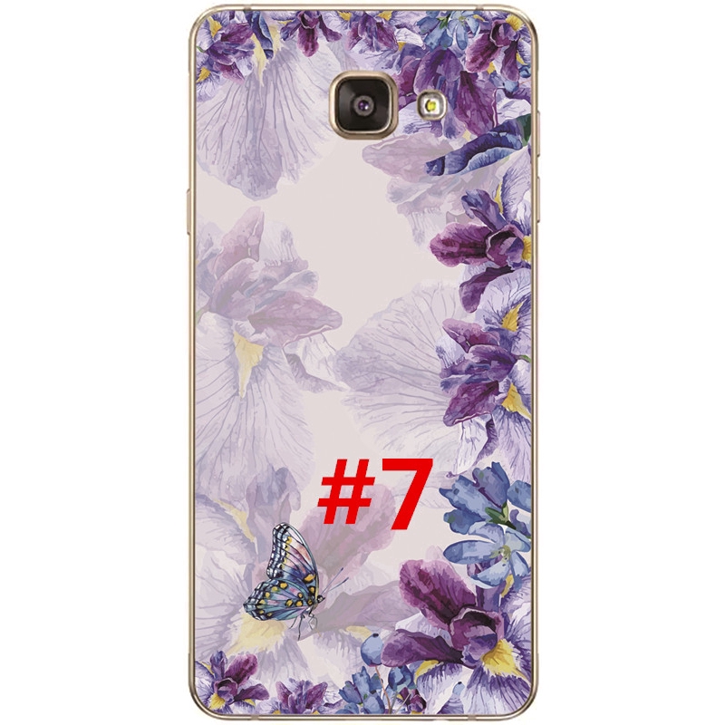 Ốp điện thoại TPU mềm in hình hoa cho Samsung Galaxy A7/A5/A3 2016 /A710/A510 | BigBuy360 - bigbuy360.vn