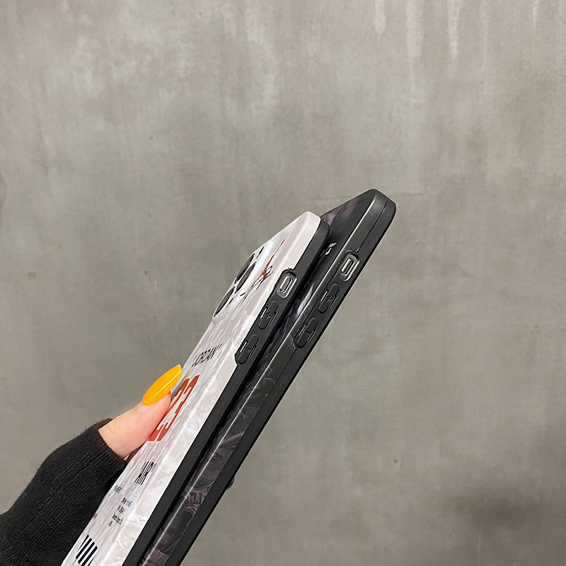 Ốp Điện Thoại Dẻo In Hình The Jordan 23 Bảo Vệ Ống Kính Cho iPhone 14 13 11 12 Pro Max Xs Max XR