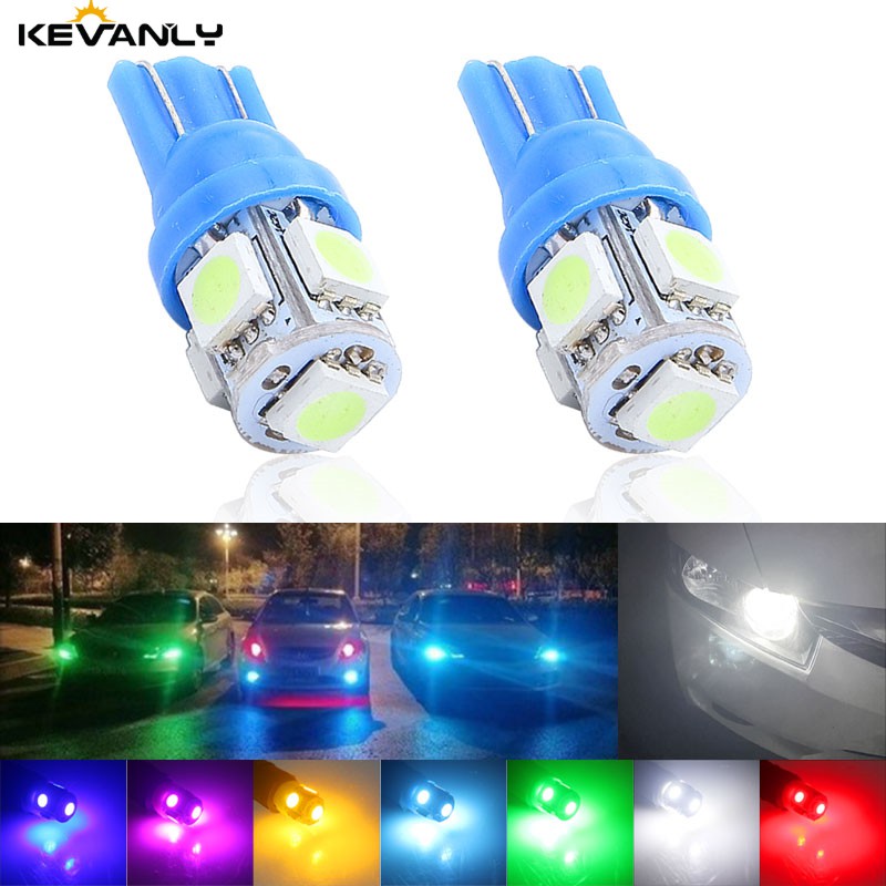 Đèn Led Kevanly T10 5 Smd 5050 194 168 Gắn Biển Số Xe Hơi