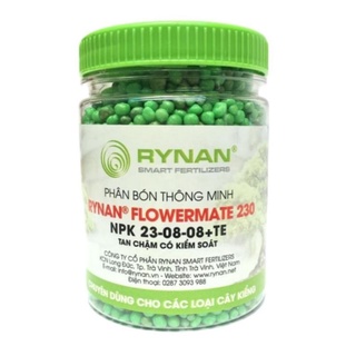  PHÂN BÓN THÔNG MINH RYNAN FLOWERMATE 230 -PHÂN BÓN NPK 23-8-8-TE  150g