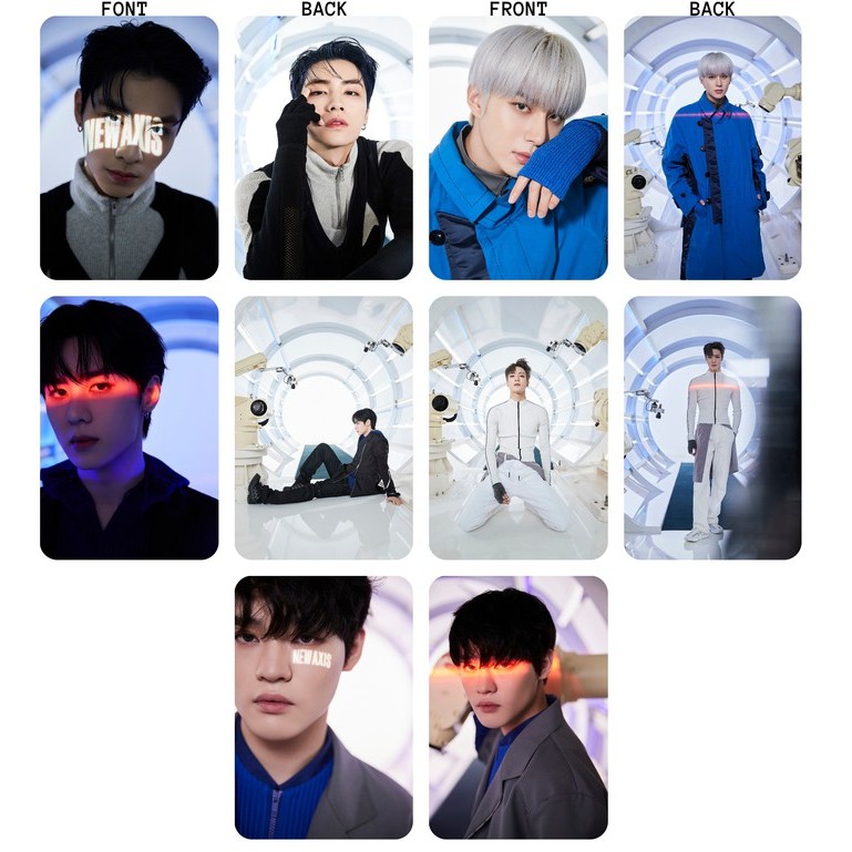 Set 21 card thẻ nhựa NCT 2021 - Universe bo góc in 2 mặt