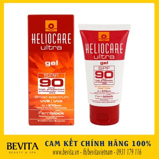 Kem chống nắng cho da nhờn mụn, da hỗn hợp Heliocare Ultra Gel SPF90 50ml