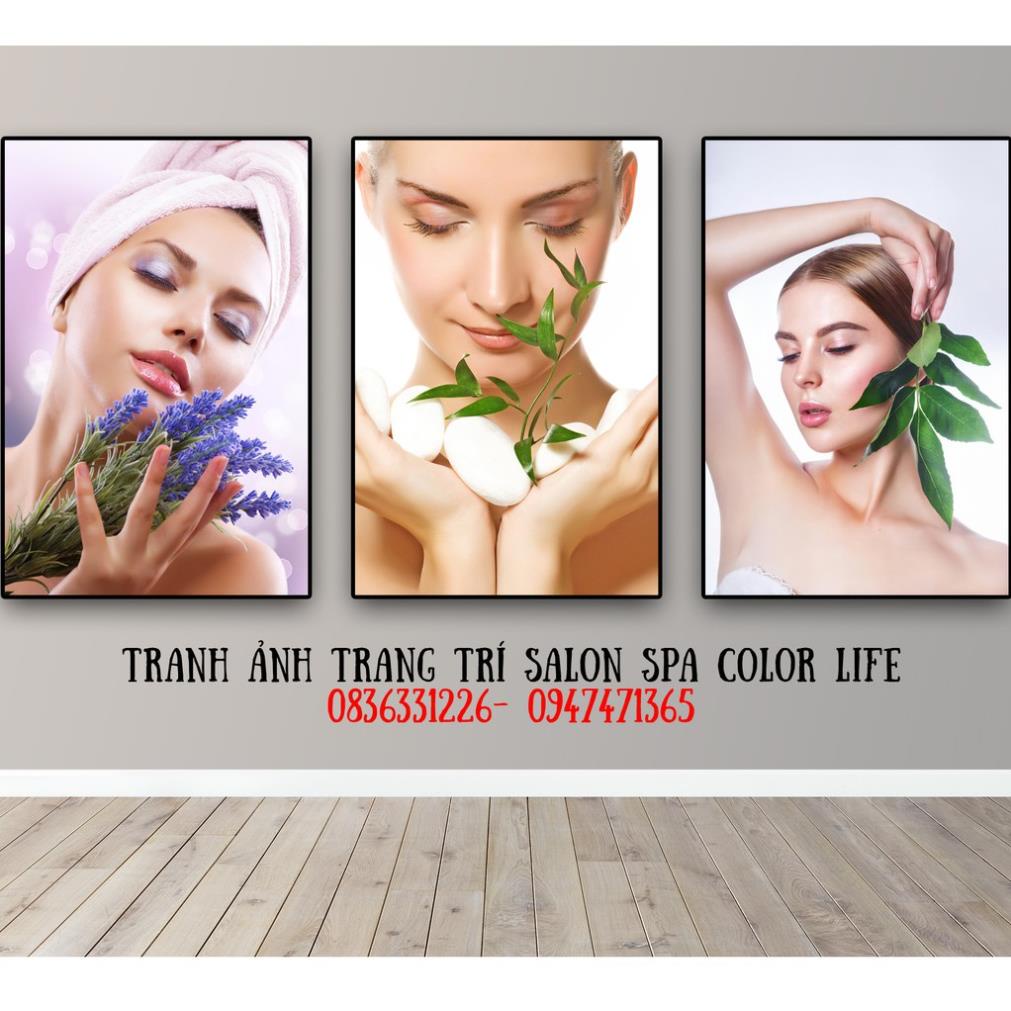 TRANH SPA DÁN TƯỜNG DECOR SPA SIÊU ĐẸP GIÁ XƯỞNG A34 COLORLIFE SIÊU BỀN BẢO HÀNH 2 NĂM