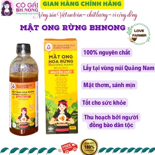 Mật Ong Rừng nguyên chất, Mật ông Rừng Bhnong Quảng Nam Cô Gái Bhnong - 100% nguyên chất, tự nhiên - Love Farmer Shop