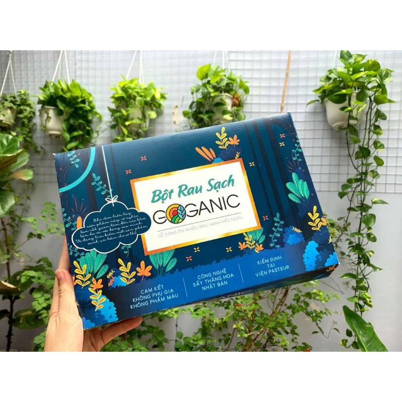 Bột rau sạch mix 7 vị Goganic