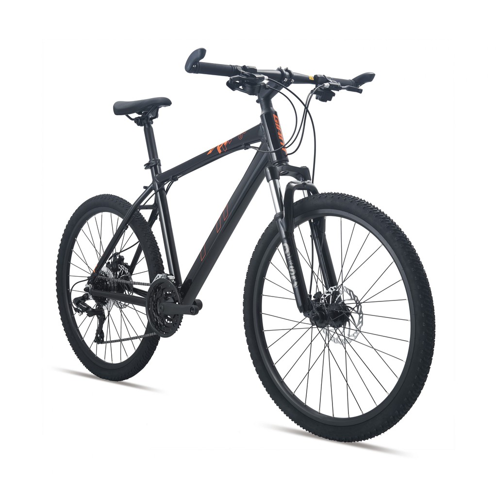 Xe đạp địa hình GIANT ATX660 phiên bản 2022, Khung sườn ALUXX 6061, Bộ truyền động Shimano Tourney 21speed, màu cam đen