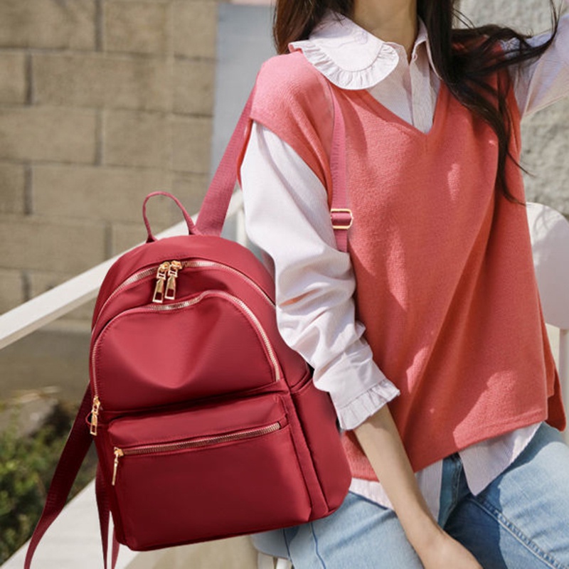 Balo IELGY vải oxford màu đen thời trang dễ phối cho nữ