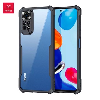 Xiaomi Redmi Note 11 11S Ốp lưng chính hãng xundd chống sốc bảo vệ camera sau mặt lưng trong suốt chống sốc chính hãng