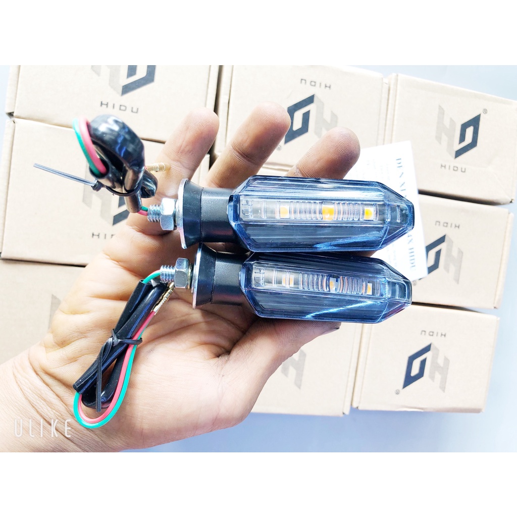 Đèn Xi Nhan K4 HIDU CHÍNH HÃNG kiểu vario mini cho các dòng xe winner X, exciter 150, NVX, MSX, CBR,MT-se