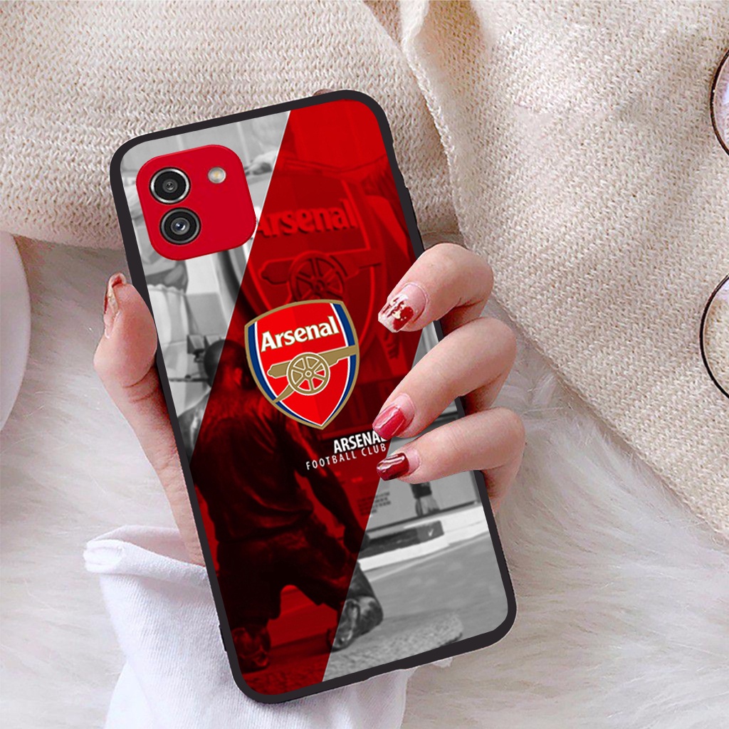 Ốp lưng Samsung Galaxy A03 viền dẻo TPU BST CLB Bóng Đá