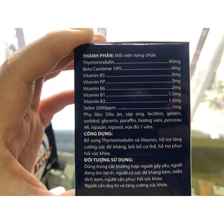 Thymomax tăng cường sức đề kháng