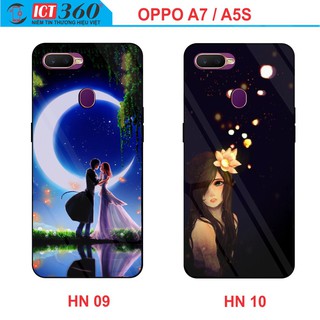 Ốp Lưng Kính OPPO A7 / OPPO A5S/ OPPO A12 - in theo yêu cầu - Nhiều hình