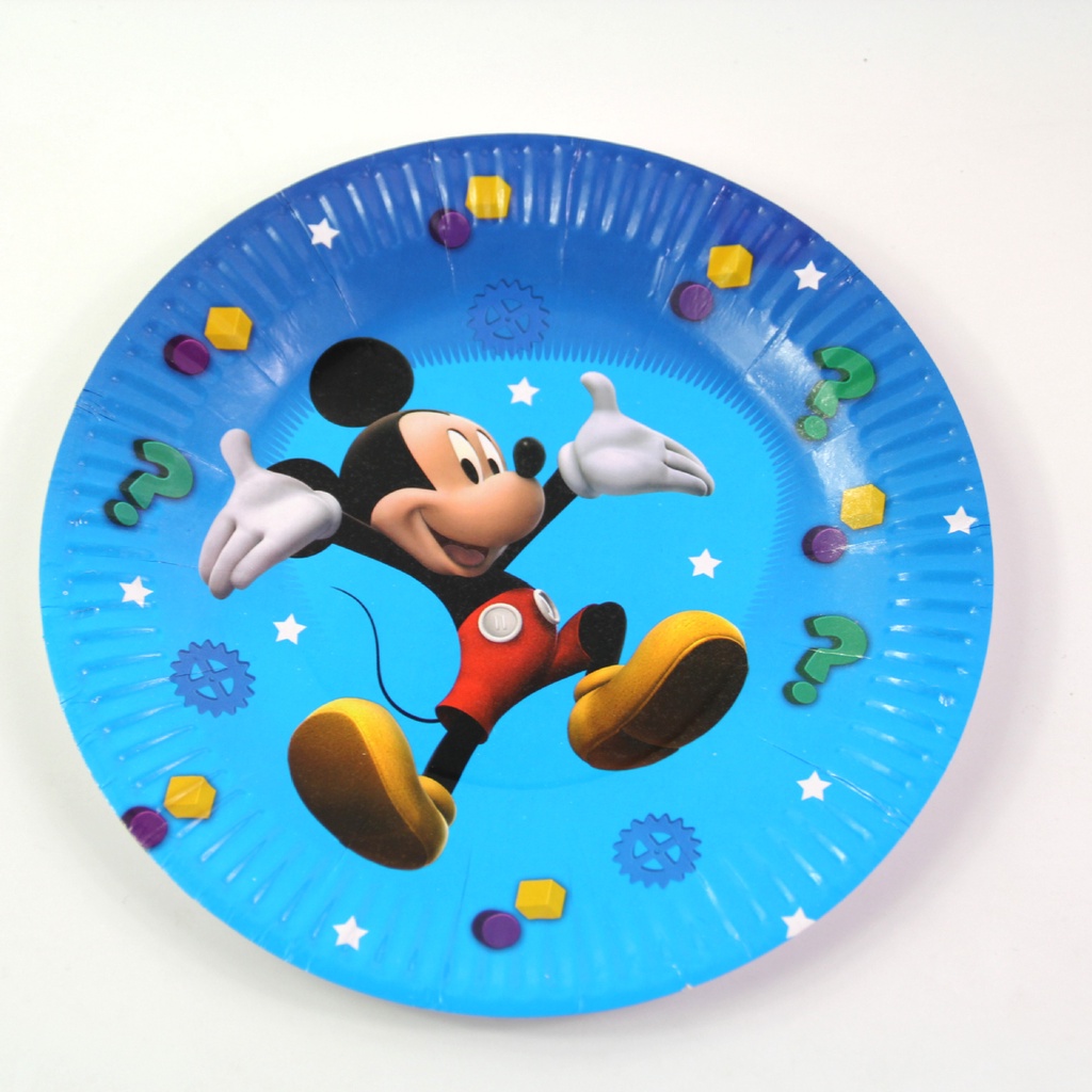 Dụng Cụ Trang Trí Tiệc Sinh Nhật Chủ Đề Mickey Cho Bé Trai