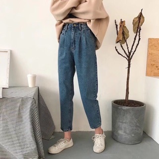 Quần Baggy xếp ly (size S/M/L)