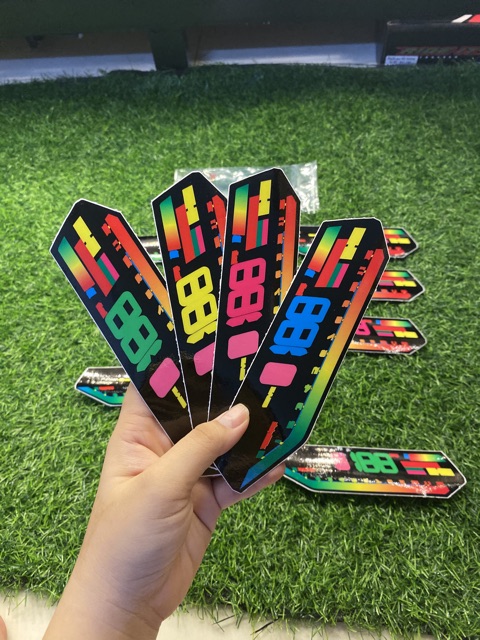 Miếng dán trang trí mặt đồng hồ xe Winner X