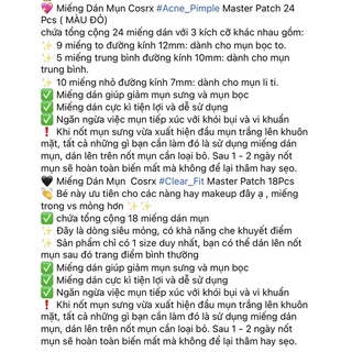 Miếng Dán Ngừa Mụn COSRX 24 Miếng