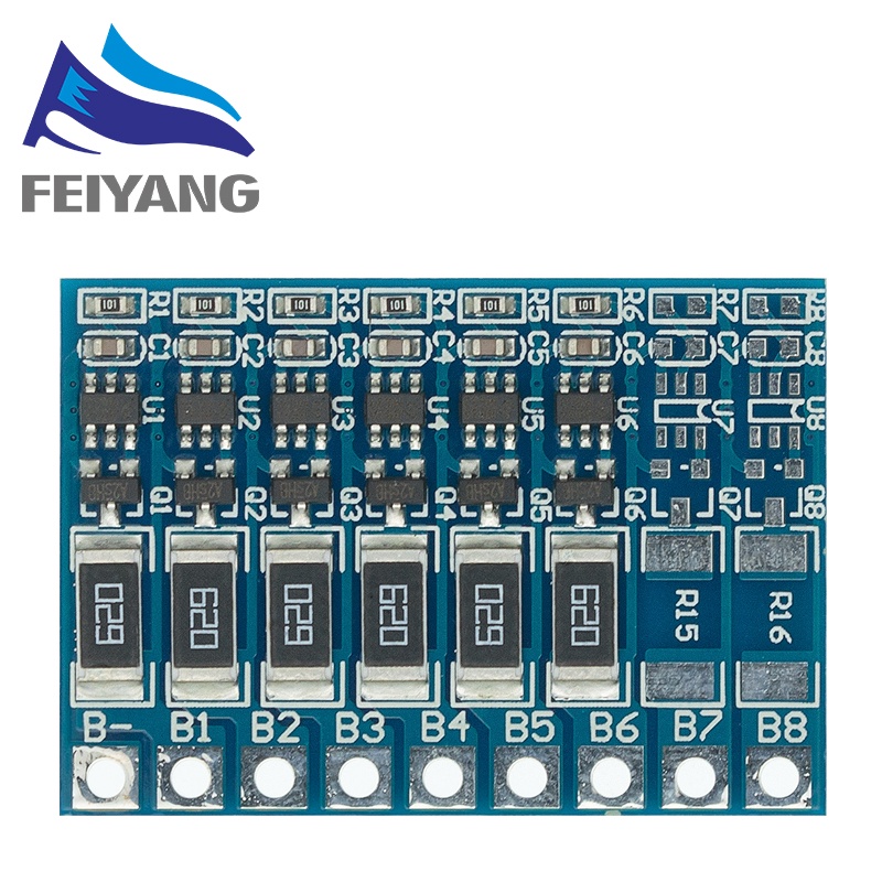 Bảng Mạch Bảo Vệ Chức Năng Cân Bằng 5S 21V 4.2V 68mA 5S Li-ion Lipo 18650 3S 4S 5S 6S 7S 8S