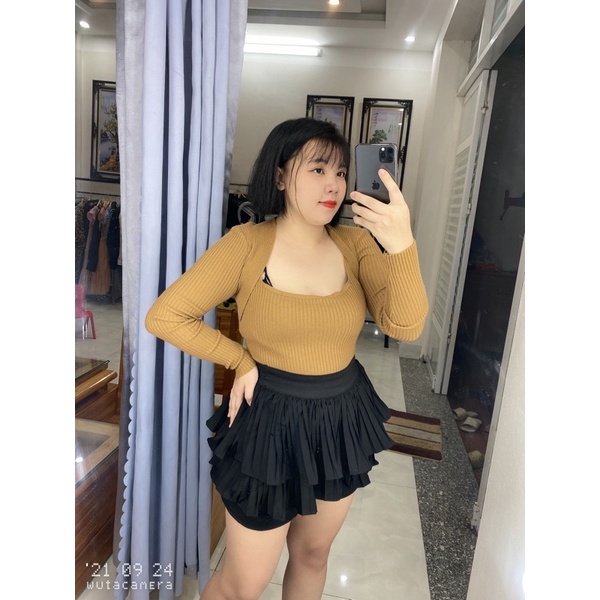 Chan váy tầng xoè bigsize 60kg - 100kg | BigBuy360 - bigbuy360.vn
