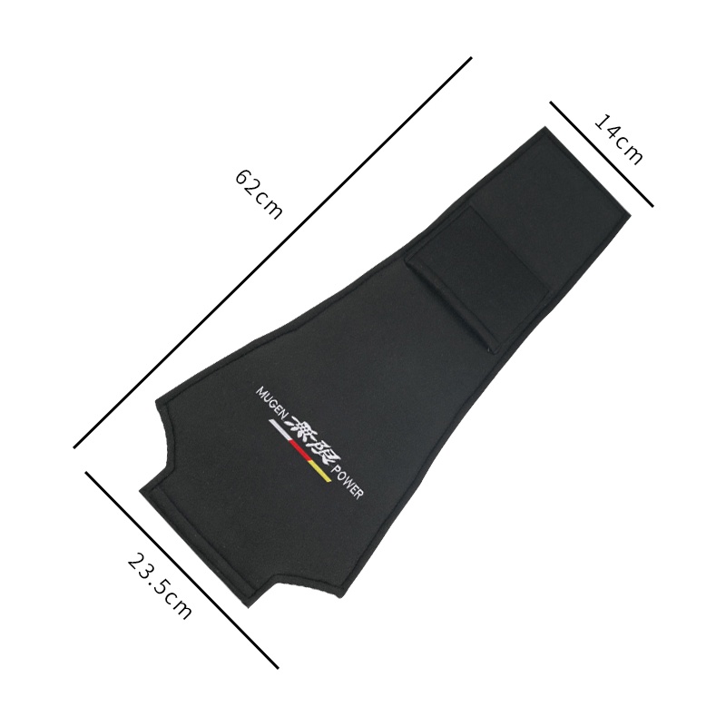 HONDA 1 Gối Tựa Đầu Xe Hơi Màu Đen In Logo Mugen Power