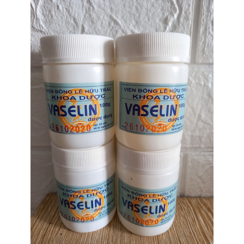 Kem sáp nẻ Vaselin Viện bỏng quốc gia ( hủ 100g)