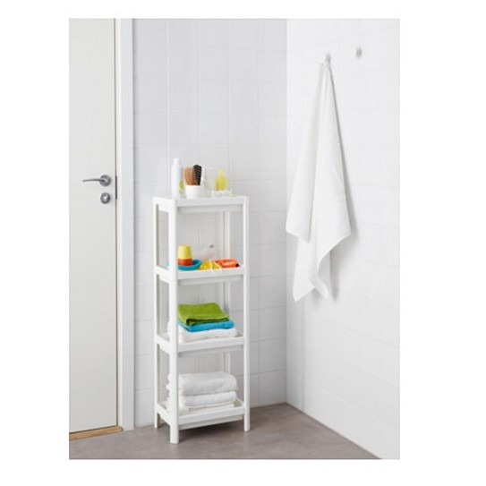 Kệ nhựa để đồ 4 tầng VESKEN - IKEA