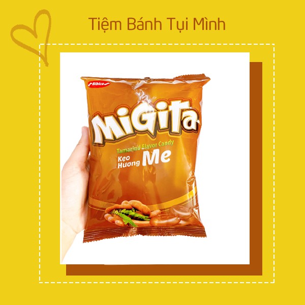 Kẹo Me Migita 70g - Chua ngọt thơm ngon chứ không chua chát như Crush