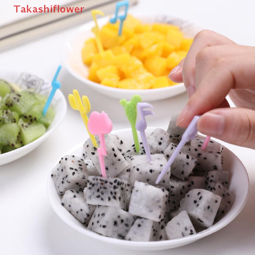 Set 18 Nĩa Ăn Trái Cây / Tráng Miệng Dành Cho Trẻ Em