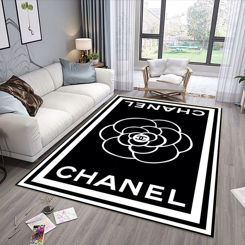 Thảm trải sàn Bali 5D mẫu thương hiệu lv - gucci loại 1 1m6x2m3