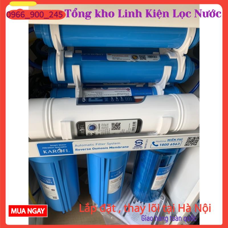 MÁY LỌC NƯỚC KAROFI ERO100 👉 MÁY LỌC NƯỚC KAROFI 10 CẤP CÓ TỦ MÁY CAO CẤP