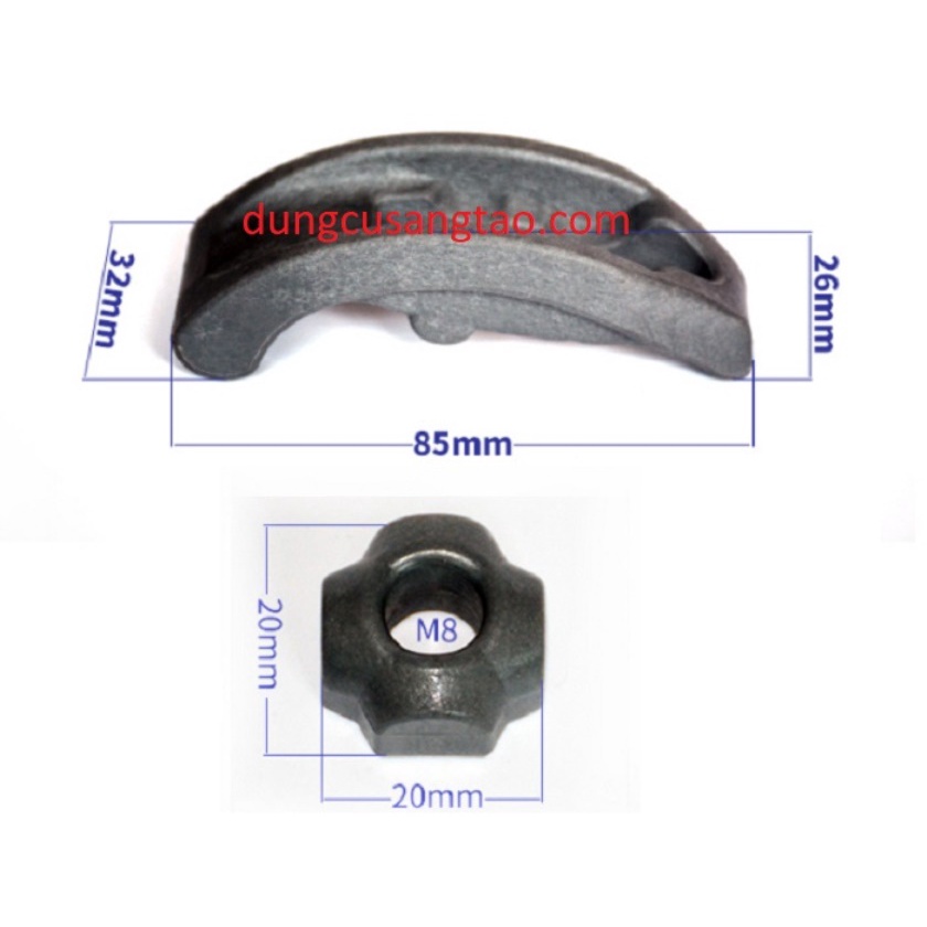 Bát kẹp phôi cho máy CNC mini Kiểu 2