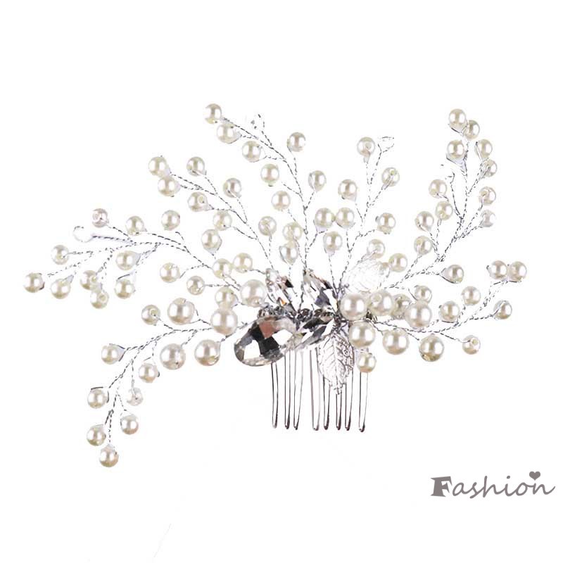 Lược Cài Tóc Hình Nhánh Cây Thời Trang Cho Cô Dâu