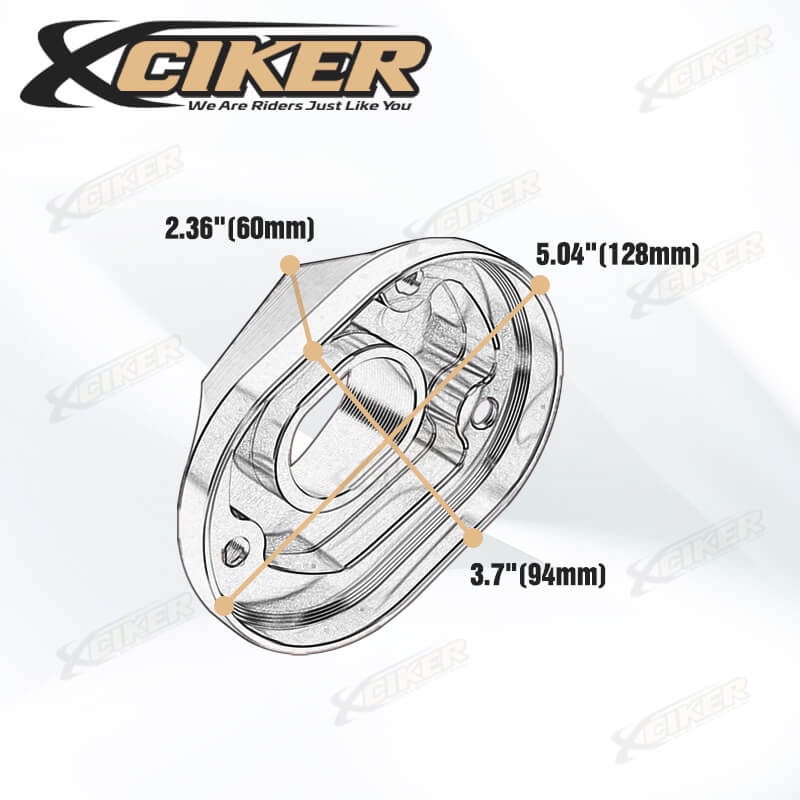 Ốp Bảo Vệ Ống Pô Xả Khí Chất Lượng Cao Cho Xe Mô Tô HONDA PCX 160 / 125